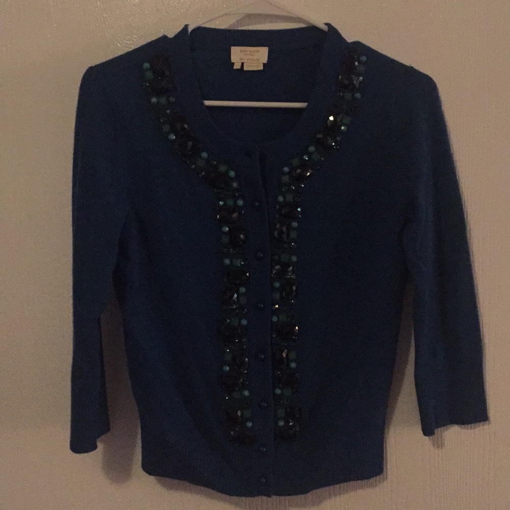 Kate Spade Jeweled Wool Sweater
